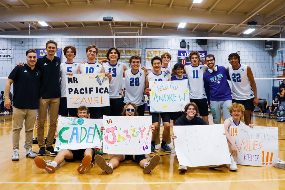Pacifica Boys Volleyball Group