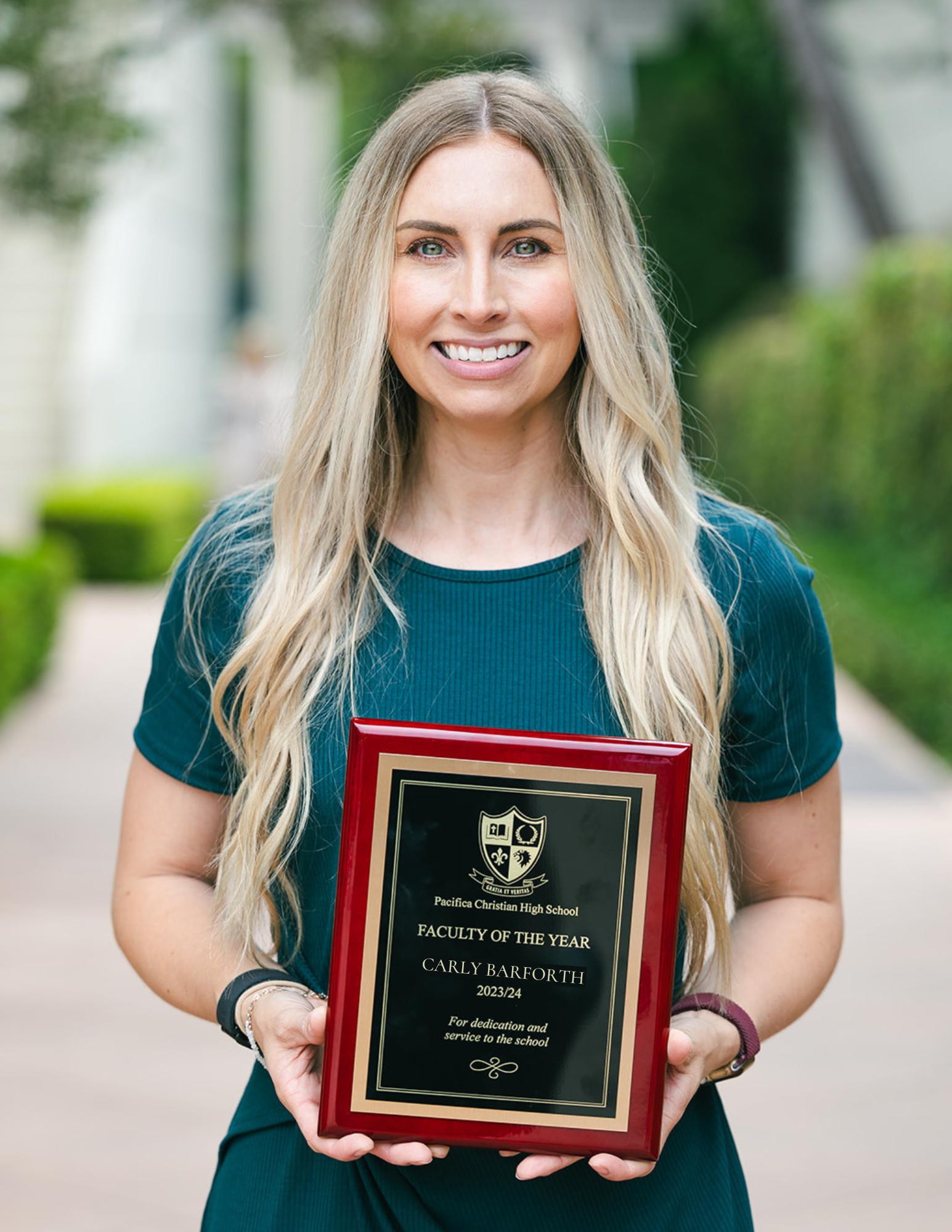 Carly Barforth, 2024 Administrator of the Year