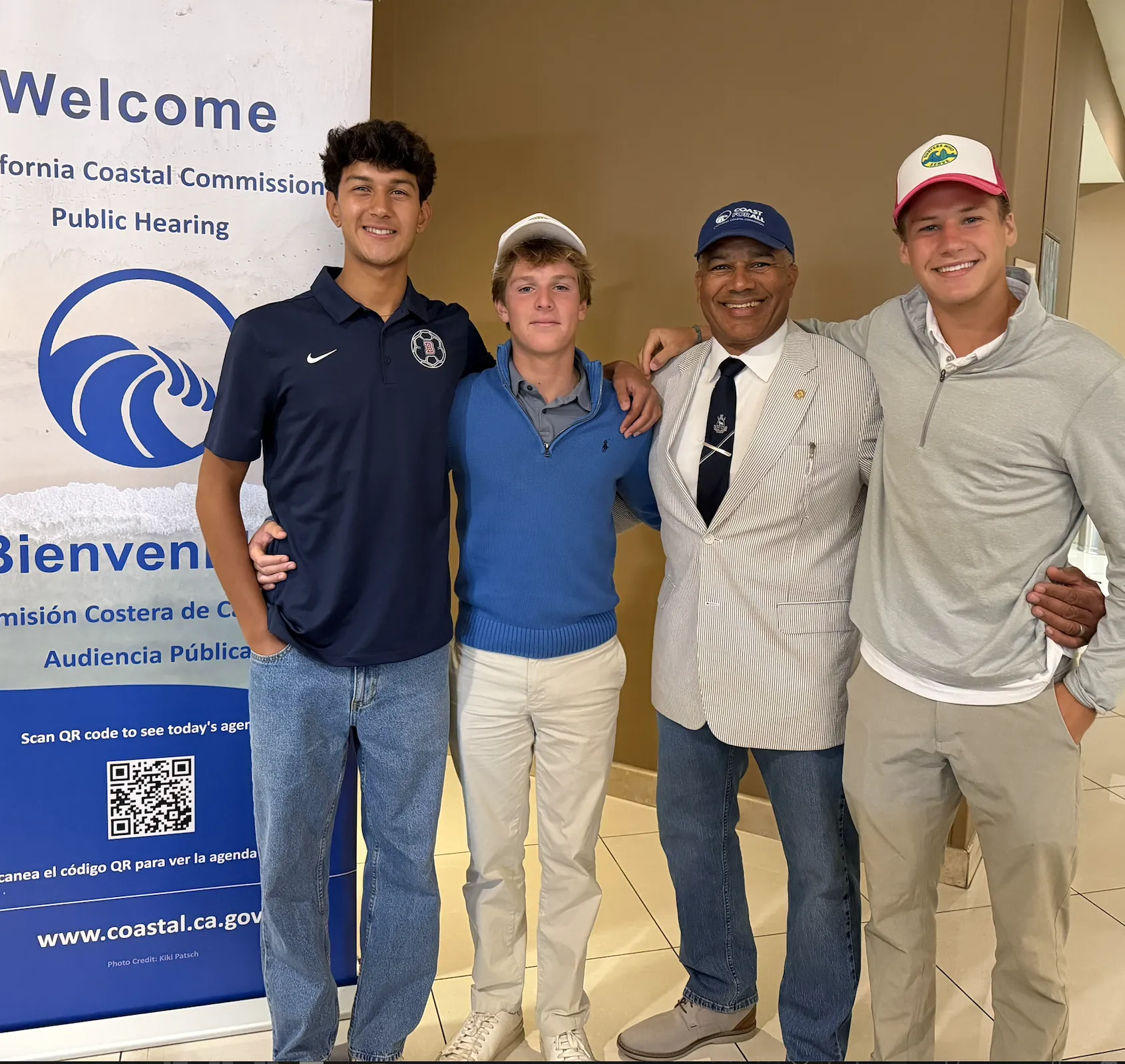 Pacifica Students Teal Green and Joe Holscher Advocate for California’s Coastline Before Coastal Commission