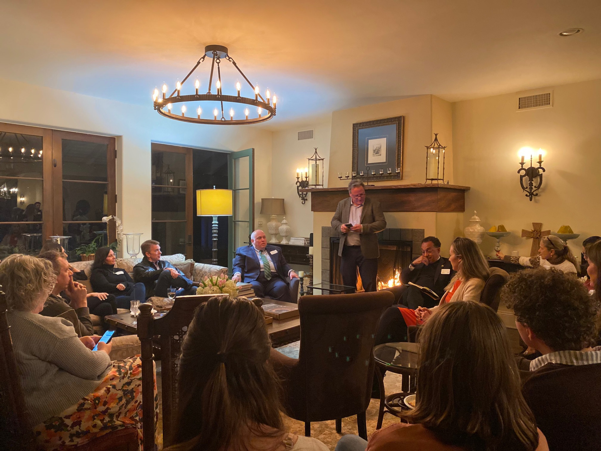 Pilgrim Lutheran & Pacifica Host Fireside Chat with Mr. Trey Dimsdale