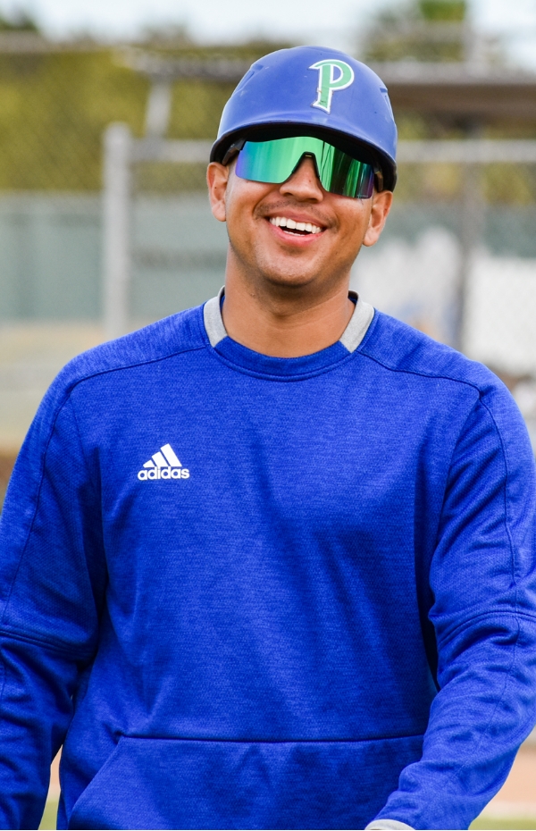 student baseball coach